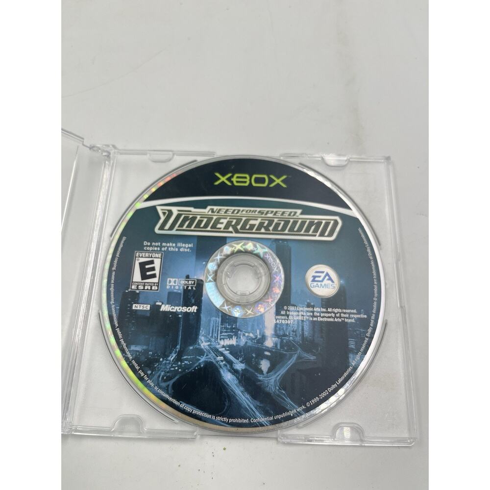 Need for Speed Underground Xbox Video Game Multiplayer Racing - Picture 3 of 5
